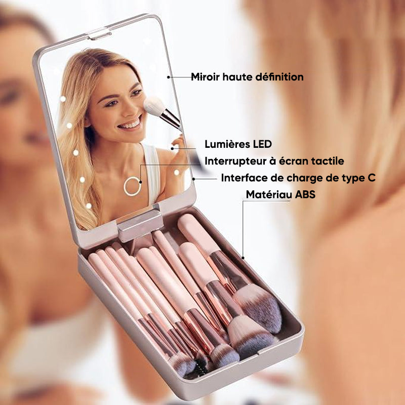 Set of 14 brushes with LED light | Bowlift