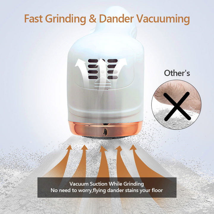 BowLift | Electric Callus Remover Foot Corns Dead Skin Treatment Rechargeable Scraper Plumice Peel for Soft Toes