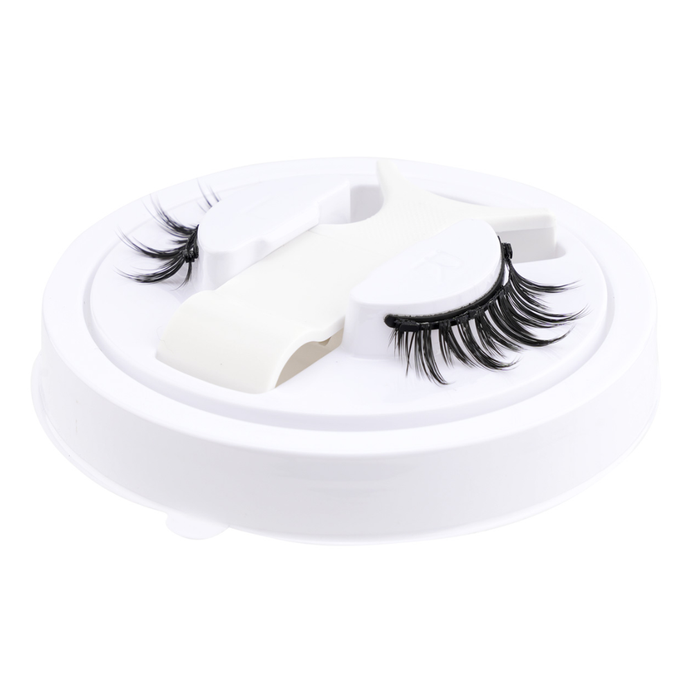 Reusable Magnetic Eyelash &amp; Tweezer Set – No Glue Needed