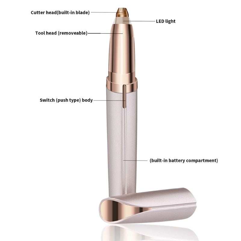 2 IN 1 EYEBROW &amp; FACE TRIMMER Bowlift
