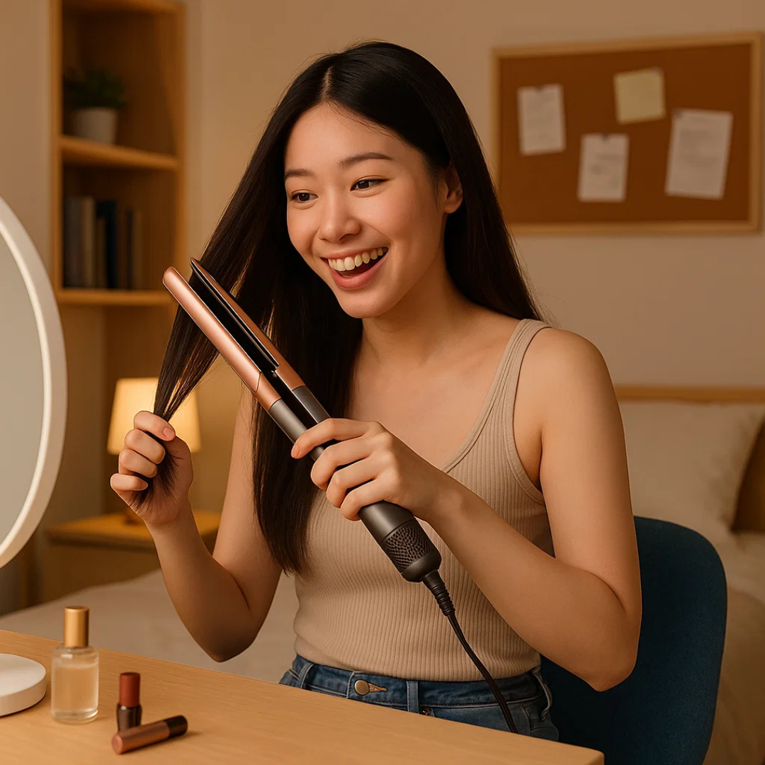 BowLift | 2-in-1 Hair Dryer &amp; Straightener for Effortless Styling