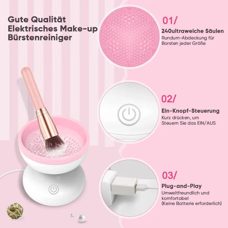 Electric Makeup Brush Cleaning Machine | Bowlift