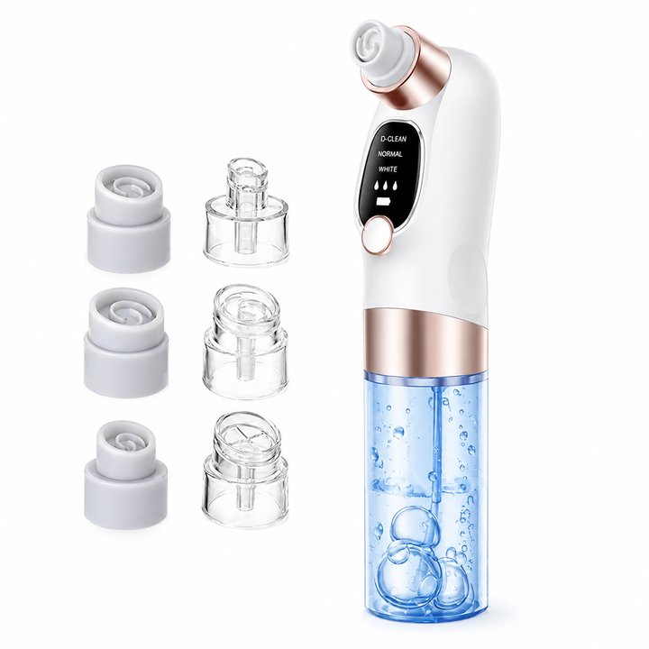 Deluxe Blackhead Remover Pore Vacuum Cleaner - 6-Probe Suction Facial Cleaner
