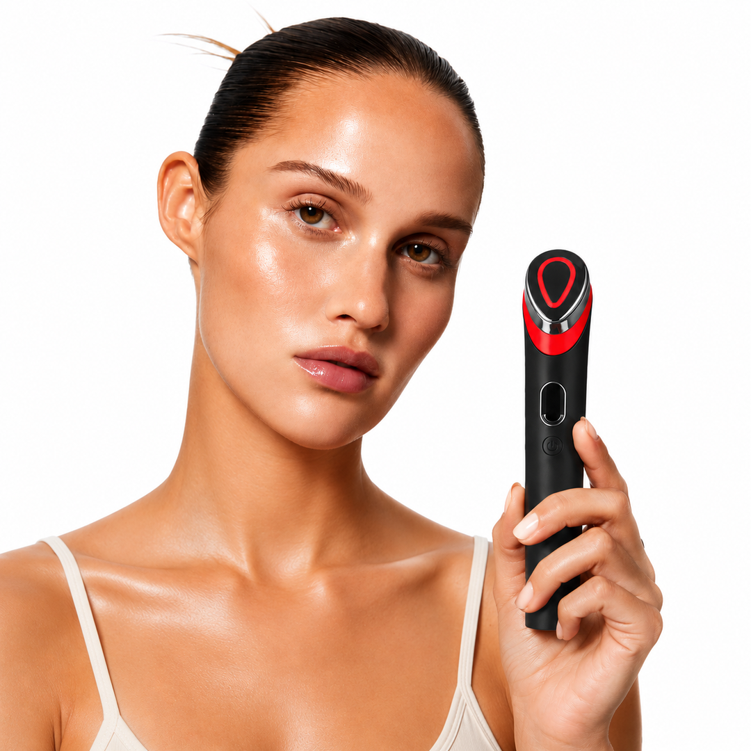 7-color LED &amp; EMS Facial Massager - 7 Modes, 5 Intensity Levels