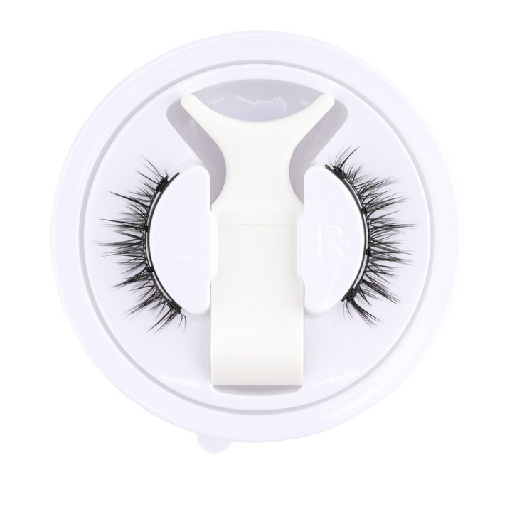 Reusable Magnetic Eyelash &amp; Tweezer Set – No Glue Needed