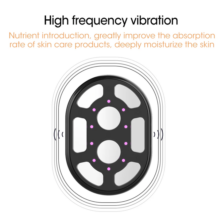 RF, EMS &amp; LED Body Contouring Massager - 4-in-1 Radio Frequency Toning Device