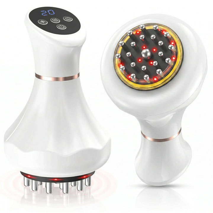 Electric Meridian Sculpting Massager - Heat, Vibration &amp; Skin-Glide Therapy