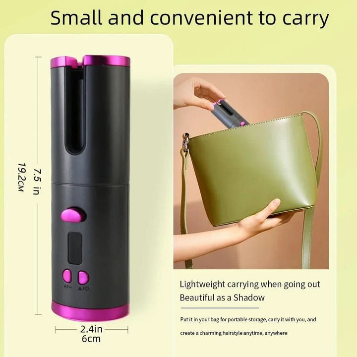 BowLift | Cordless curling iron for shiny &amp; healthy curls
