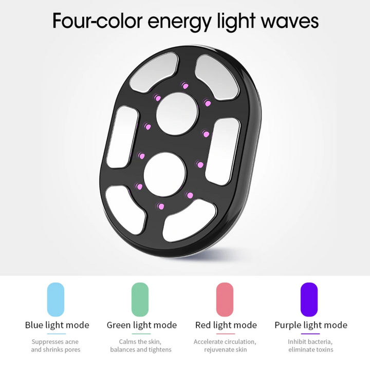RF, EMS &amp; LED Body Contouring Massager - 4-in-1 Radio Frequency Toning Device