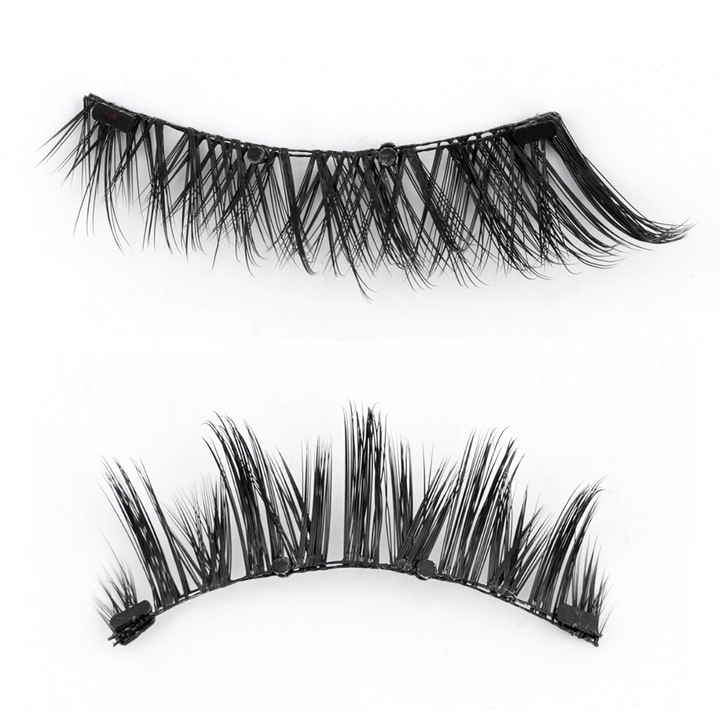 Reusable Magnetic Eyelash &amp; Tweezer Set – No Glue Needed