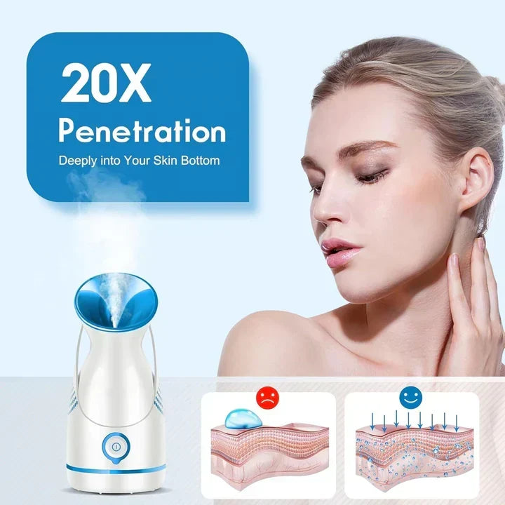 BowLift | Nano-Ionic Facial Steamer | For Deep-Acting Skin Care