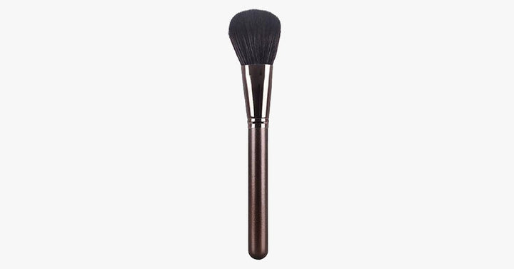 BowLift | Powder Makeup Brush - Made from synthetic fibers - Full &amp; round shape - For loose and pressed powder products - Perfect for foundations, blush &amp; bronzer