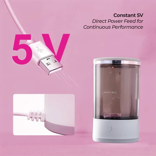 BowLift | Makeup Brush Cleaner Machine | BrushPure Automatic Cleaning &amp; Drying | Compact 16×9cm