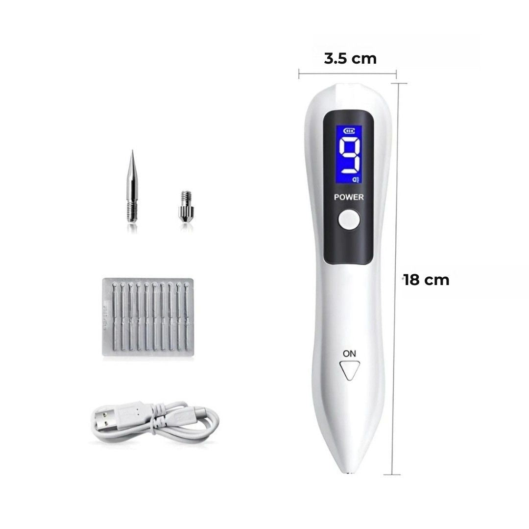 ClearSkinPro Laser Plasma Pen - Non-Invasive | for Freckle, Skin Tag, Spot, Mole and Tattoo Removal at Home Bowlift