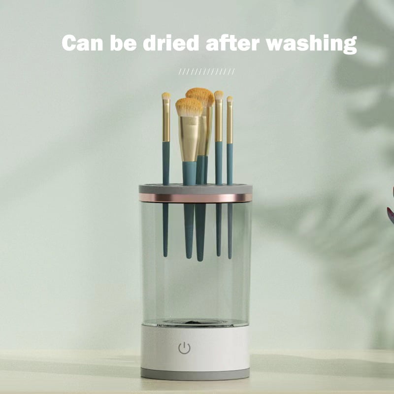 BowLift | Makeup Brush Cleaner Machine | BrushPure Automatic Cleaning &amp; Drying | Compact 16×9cm
