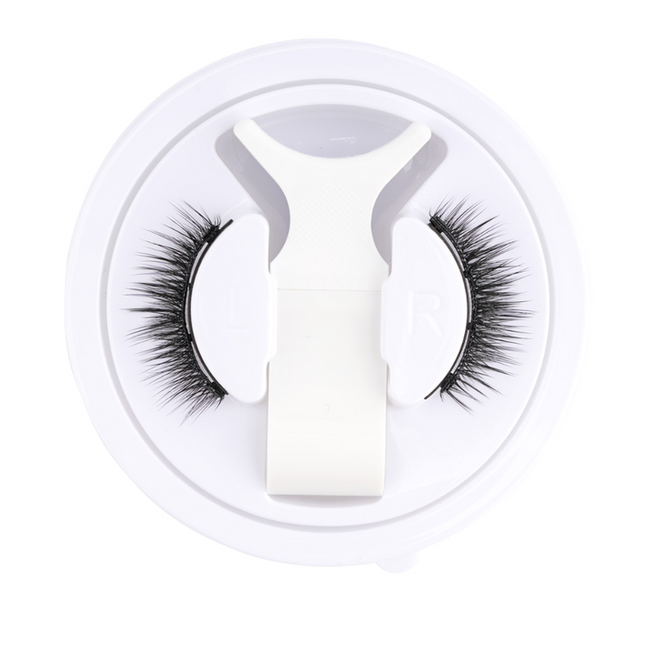Reusable Magnetic Eyelash &amp; Tweezer Set – No Glue Needed