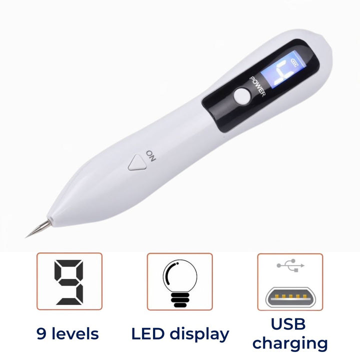 ClearSkinPro Laser Plasma Pen - Non-Invasive | for Freckle, Skin Tag, Spot, Mole and Tattoo Removal at Home Bowlift
