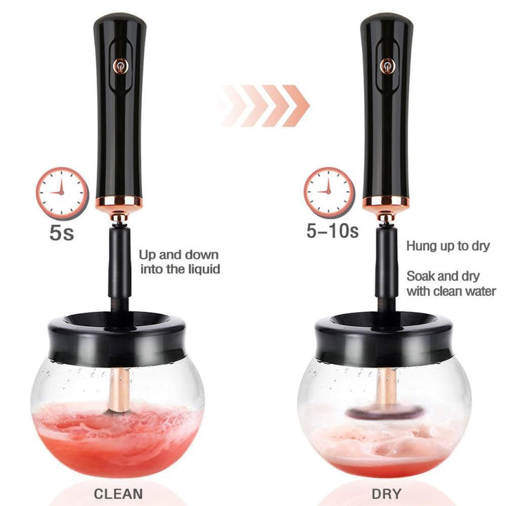 BowLift | Electric Makeup Brush Cleaner Convenient Cleanser Cleaning Tool