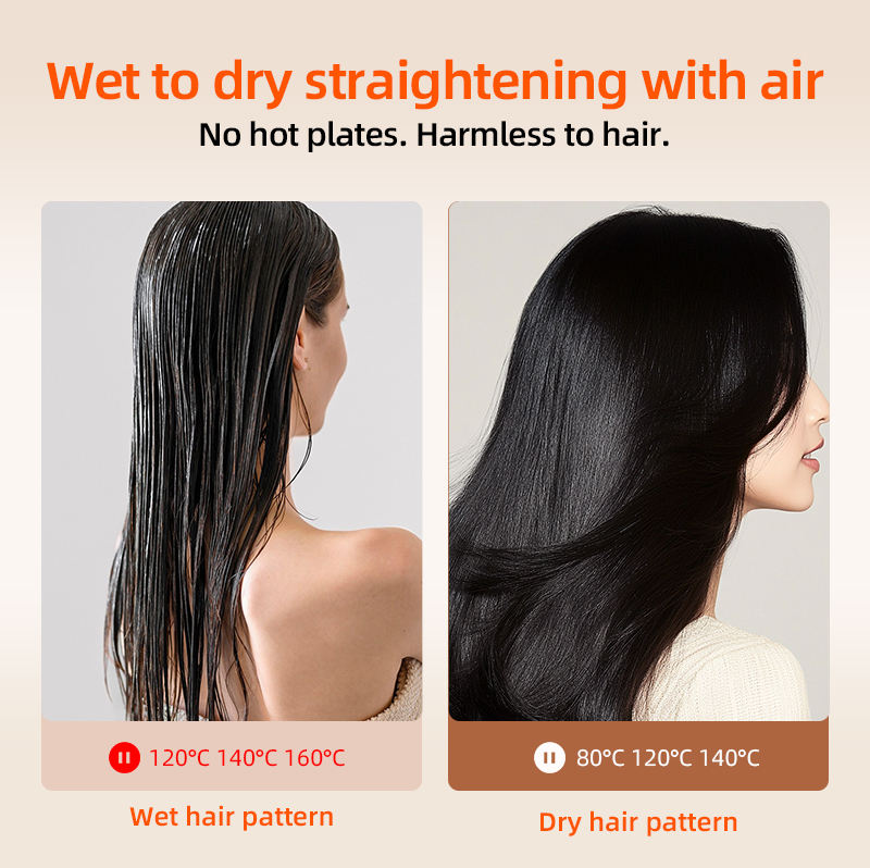 BowLift | 2-in-1 Hair Dryer &amp; Straightener for Effortless Styling