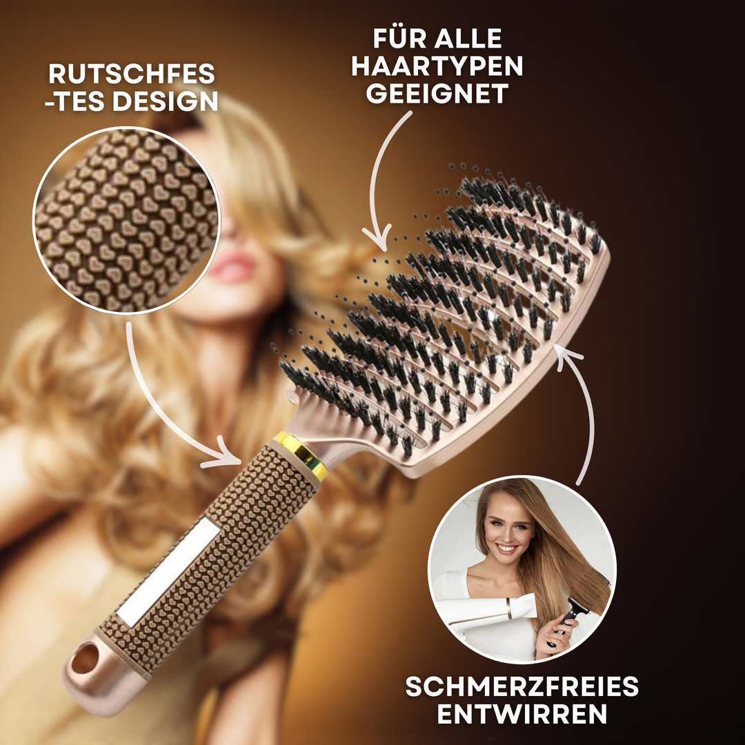 BowLift | Magic Hair Brush for Pain-Free Detangling &amp; Shiny Hair