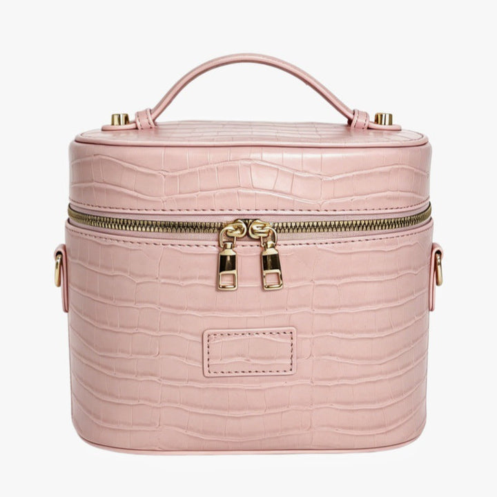 Cosmetic bag in elegant crocodile look by Bowlift