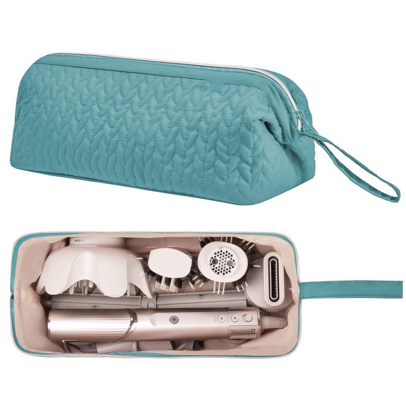 Cosmetic storage bag with integrated accessories Bowlift
