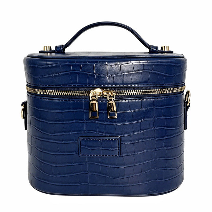 Cosmetic bag in elegant crocodile look by Bowlift
