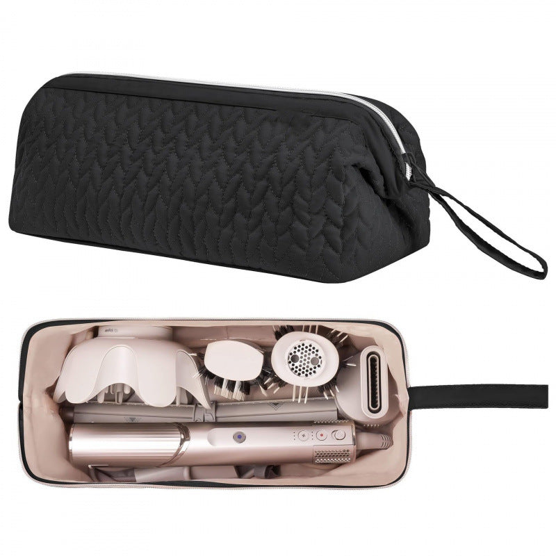 Cosmetic storage bag with integrated accessories Bowlift