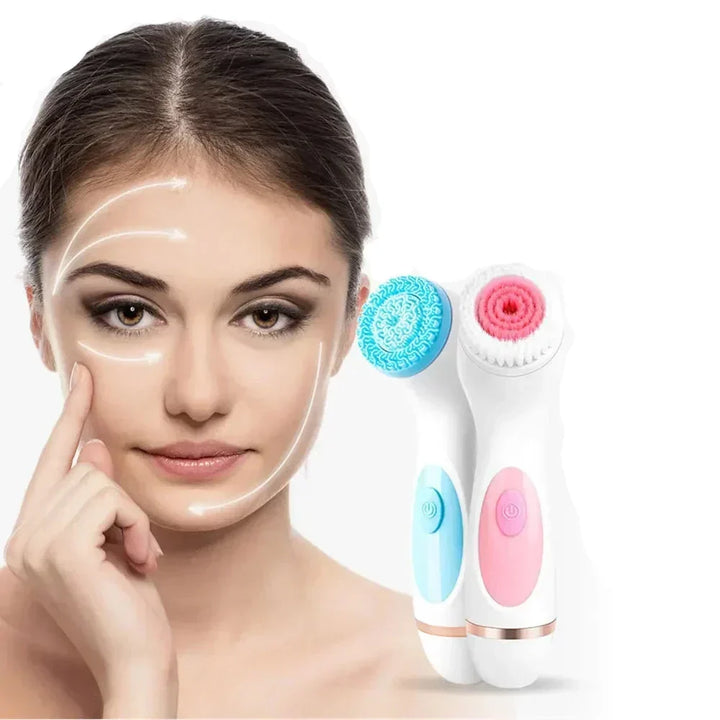 BowLift | Facial Cleanser VisoPure 3-in-1 | Sonic Technology | Deep Cleaning &amp; Massage | Rechargeable &amp; Waterproof