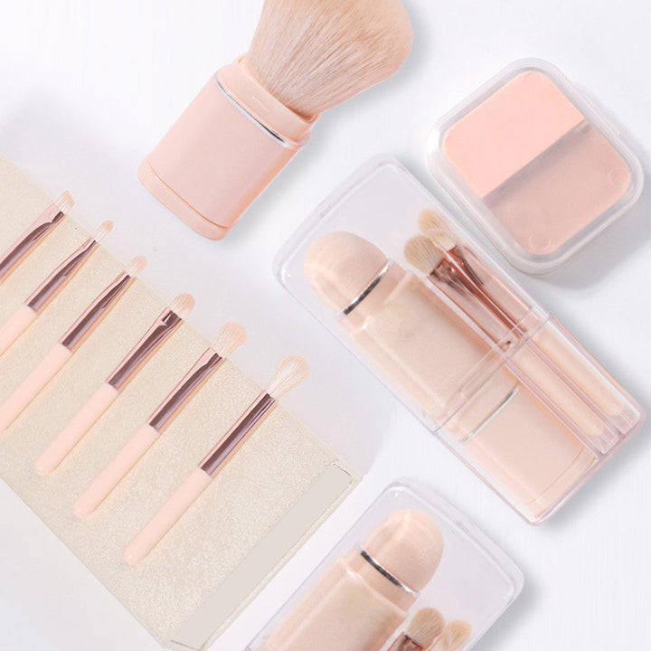 BowLift | 8Pcs Portable Makeup Brushes Set
