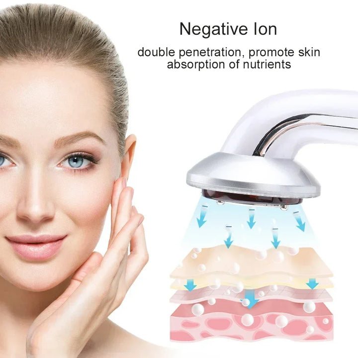 8-in-1 Face &amp; Body Sculpting Device - EMS, RF, Ultrasonic &amp; IPL Toning