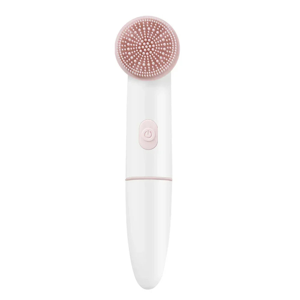 BowLift | Skinvora 2-in-1 Facial Cleansing Device Silicone | Deep Cleansing &amp; Massage | Waterproof &amp; Skin-Friendly | 15.8 × 4.7 × 2.7 cm