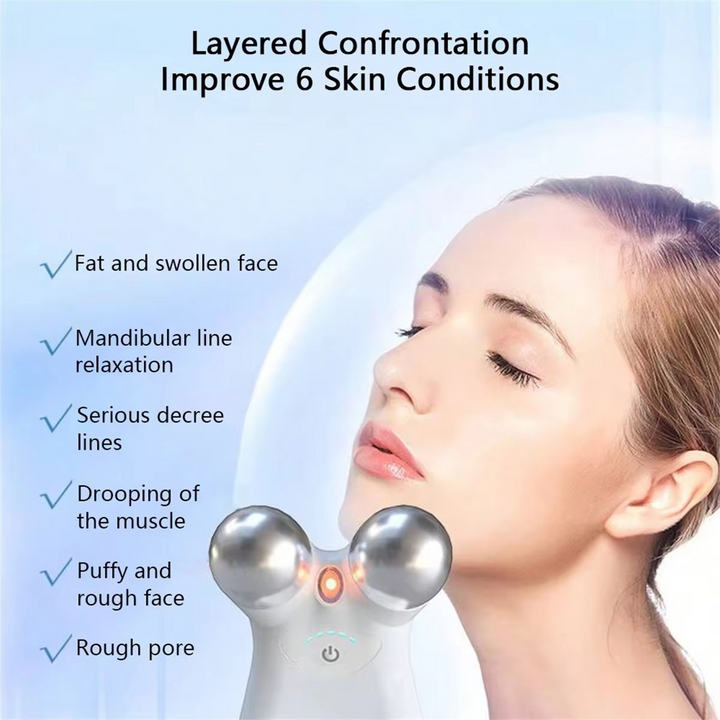 BowLift | Dual-Head RF &amp; EMS Microcurrent Facial Rejuvenation Device