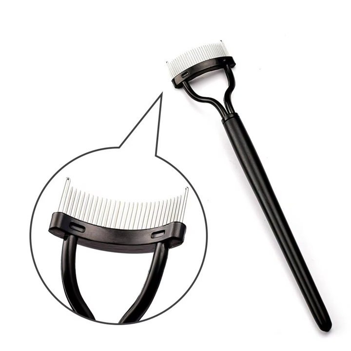 BowLift | BelleCurve Eyelash Comb &amp; Mascara Brush | Perfect Definition | Clump-Free | With Protective Cap