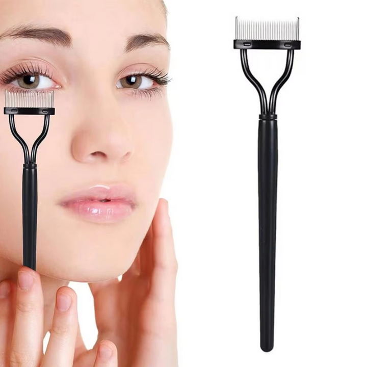 BowLift | BelleCurve Eyelash Comb &amp; Mascara Brush | Perfect Definition | Clump-Free | With Protective Cap
