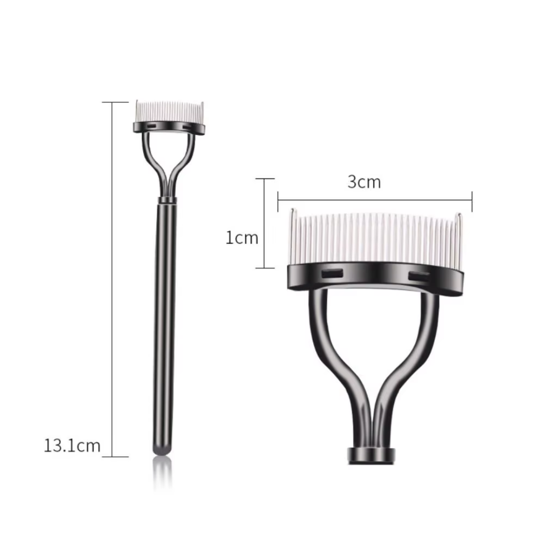 BowLift | BelleCurve Eyelash Comb &amp; Mascara Brush | Perfect Definition | Clump-Free | With Protective Cap