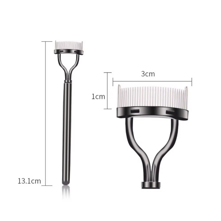 BowLift | BelleCurve Eyelash Comb &amp; Mascara Brush | Perfect Definition | Clump-Free | With Protective Cap