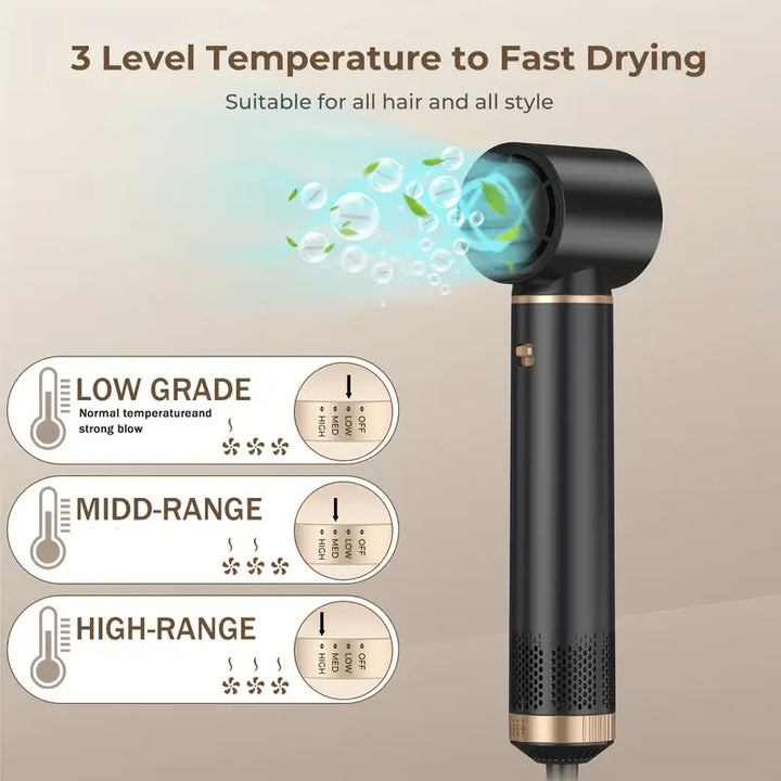 BowLift | ProStyler 5-in-1 Hair Styling Set - Hair Dryer, Curling Iron and Straightening Brush