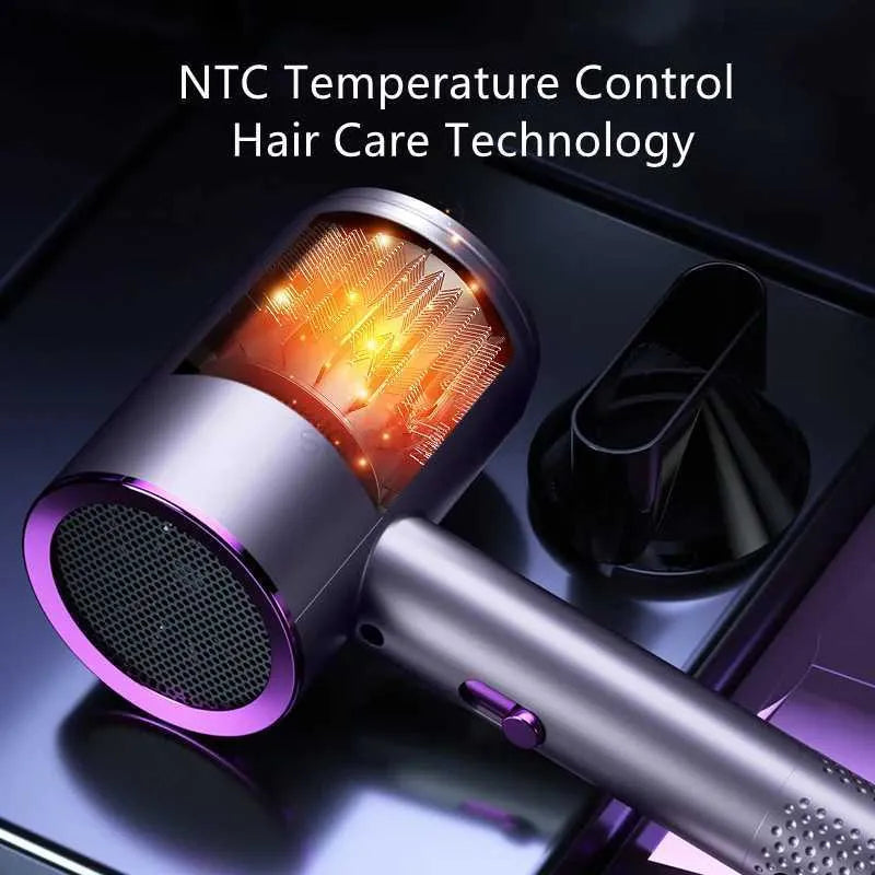 BowLift | Hair Dryer Brush | High-Speed Quiet Styler for Home