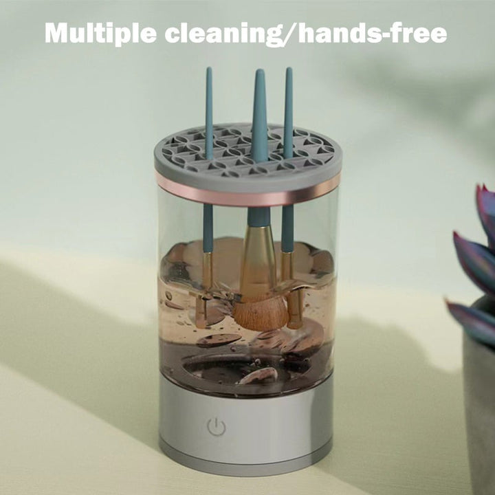 BowLift | Makeup Brush Cleaner Machine | BrushPure Automatic Cleaning &amp; Drying | Compact 16×9cm