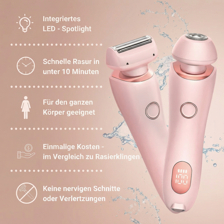 Electric Shaver for Women - Cordless Body Hair Removal