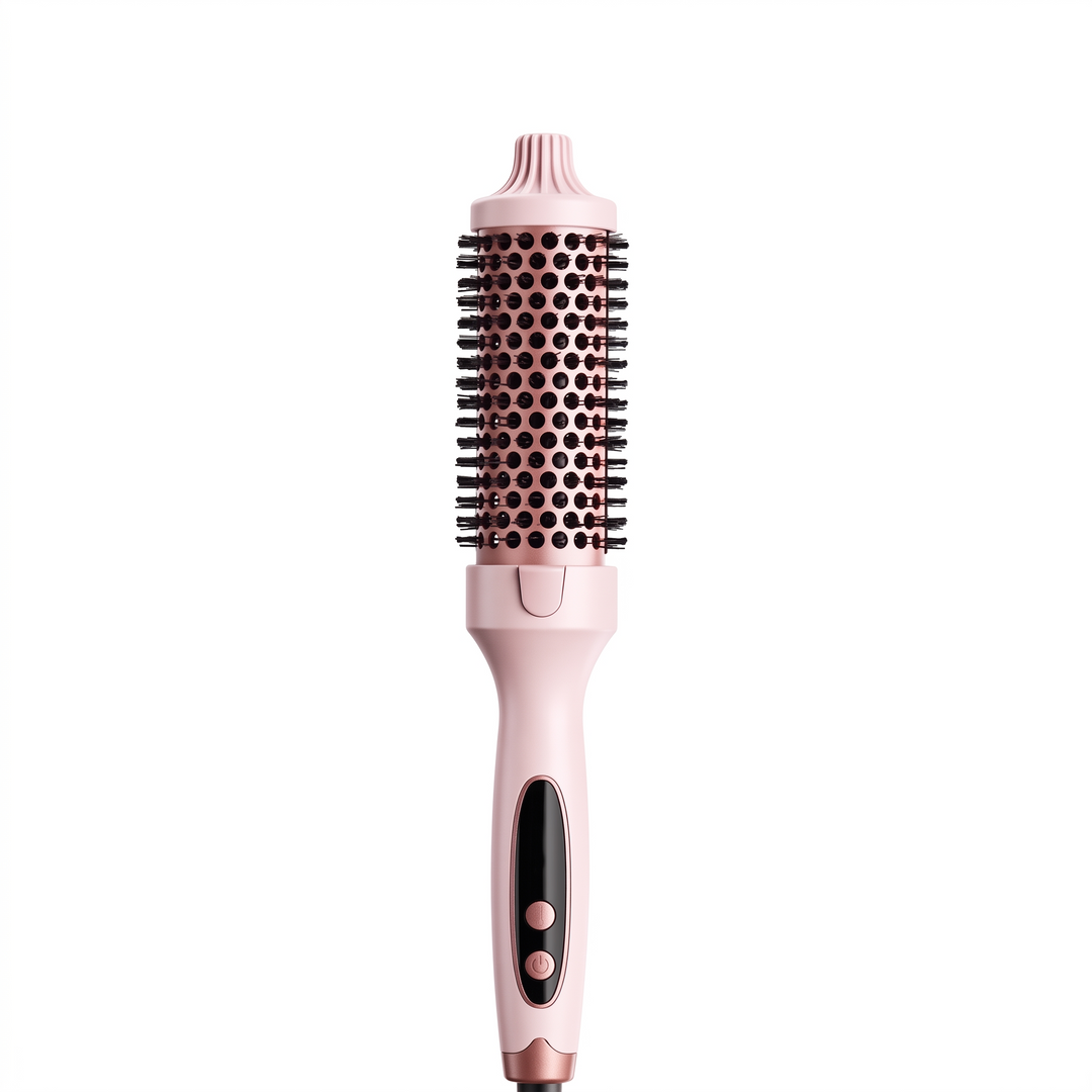 Aurelle | Ionic Thermal Blowout Brush, 1.5 Inch Round Hot Air Styler for Volume, Smoothing and Frizz Control
