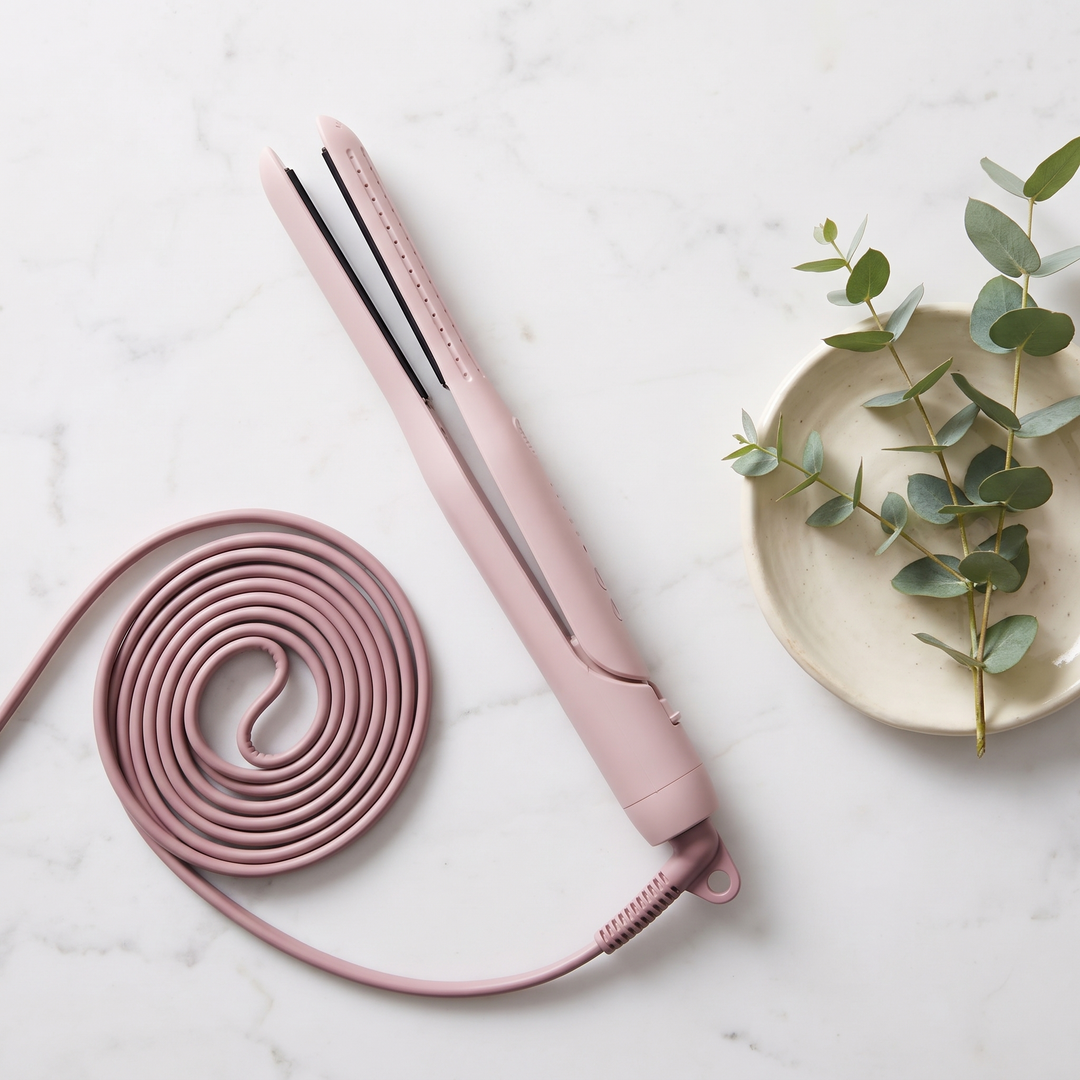Solene | Airflow Pencil Curling Iron, 0.65 Inch Slim Barrel Wand for Tight Curls, Ringlets and Root Volume