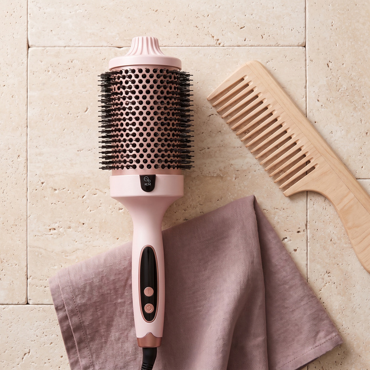 Aurelle XL | Ionic Thermal Blowout Brush, 1.75 Inch Wide Barrel Hot Air Styler for Long and Thick Hair