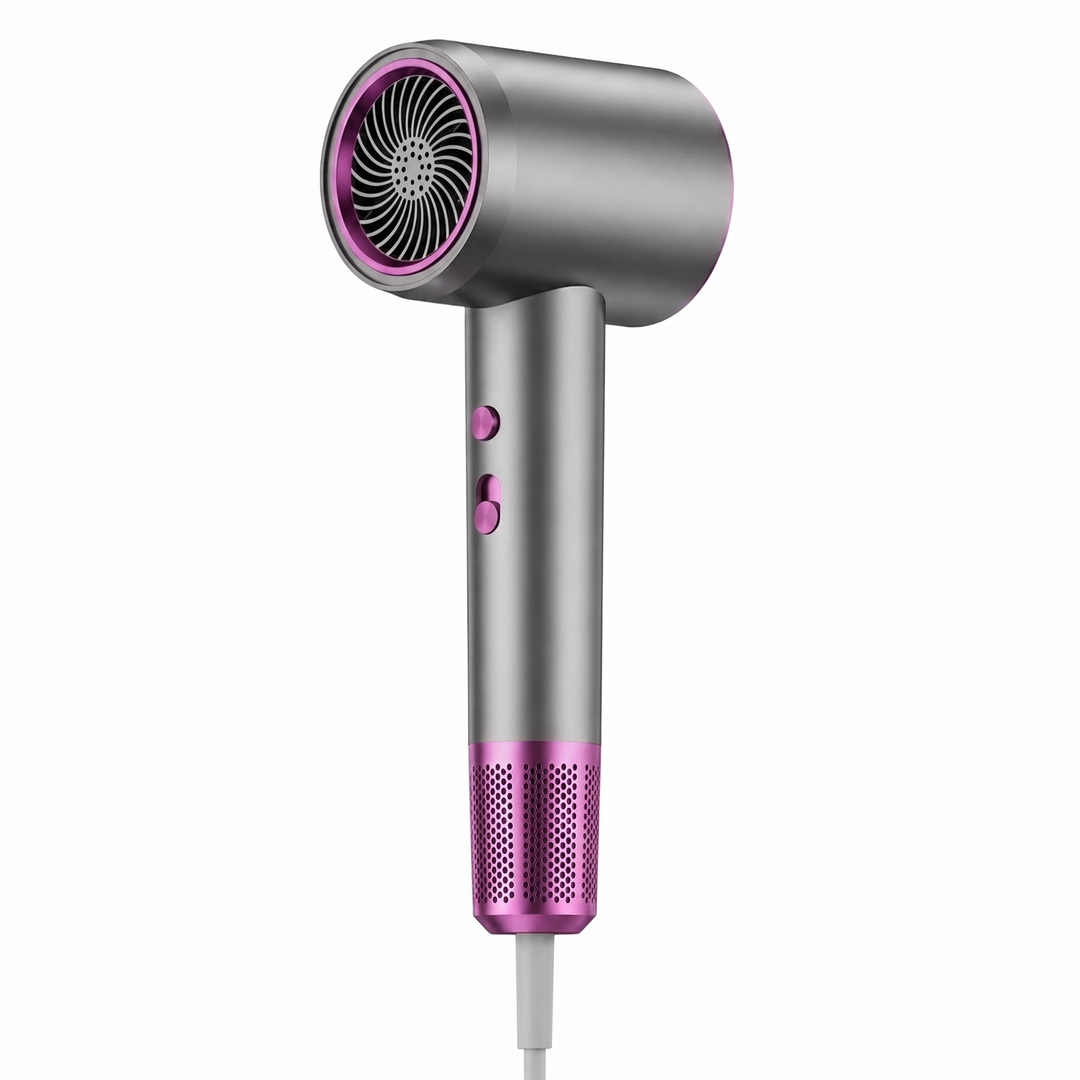 Vesta | Ionic Blow Dryer, Negative Ion Hair Dryer with Concentrator and Diffuser for Fast Frizz Free Drying