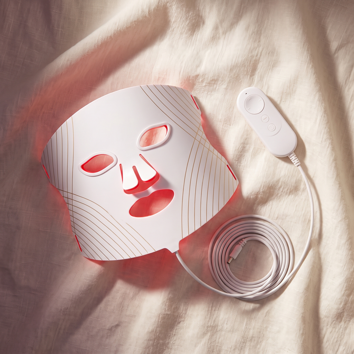 Lyra | LED Red Light Therapy Face Mask, Hands Free Rechargeable Facial Device for At Home Skincare Routines