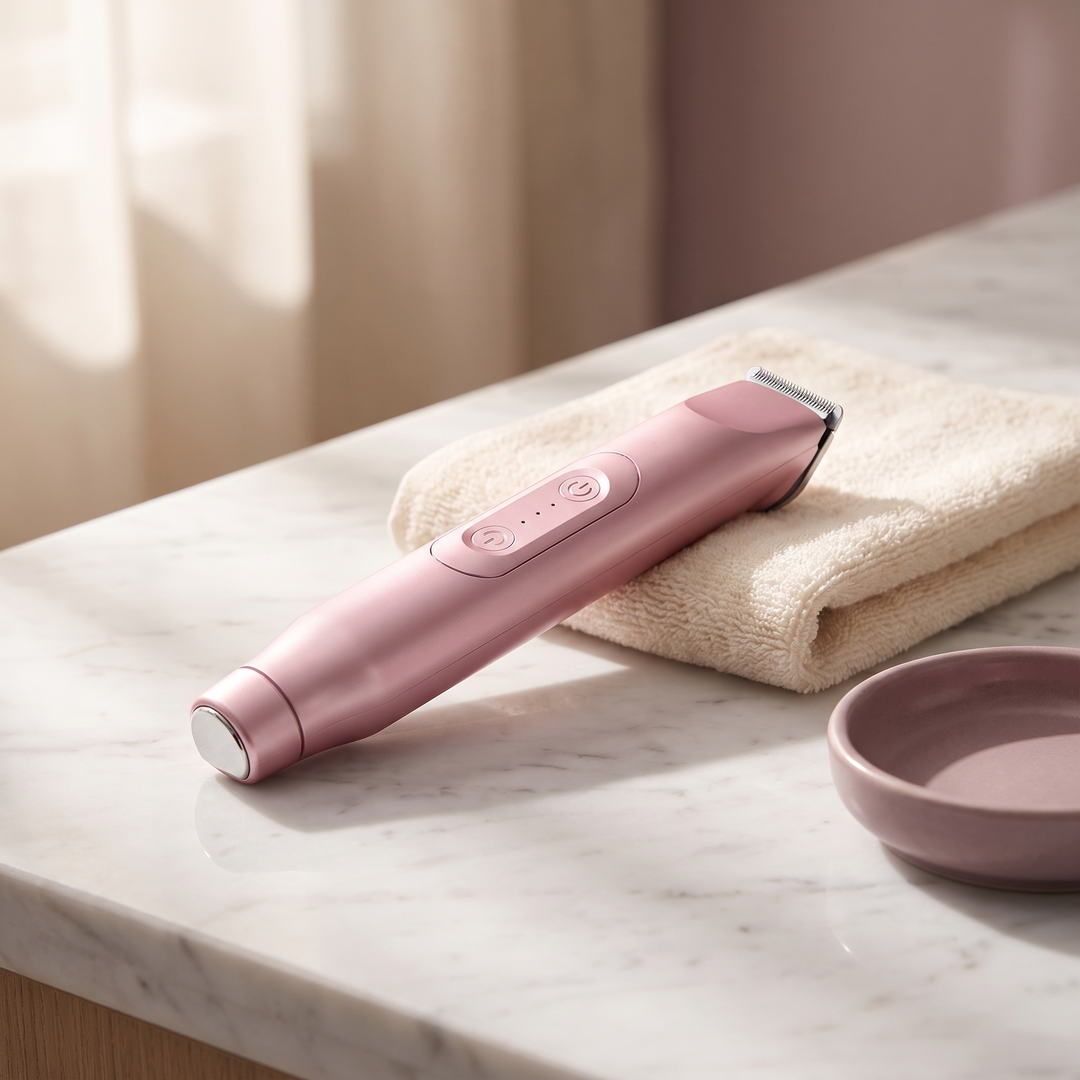Vella | 3 in 1 Electric Grooming Trimmer, Rechargeable Painless Razor for Face, Brows, Bikini Line and Nose