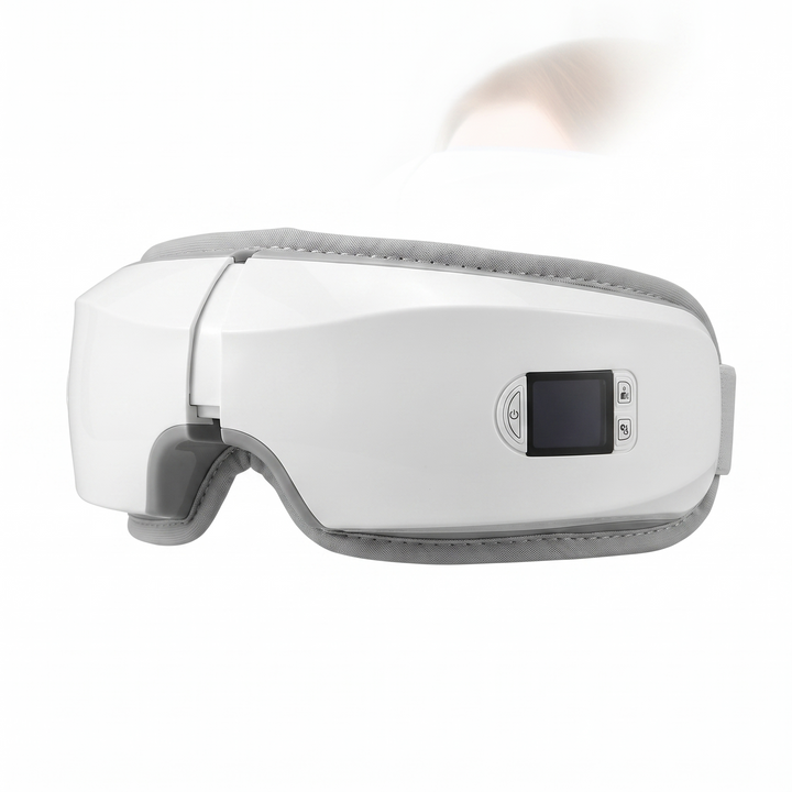 Sereva 4D Smart Eye Massager Heated Air Pressure Relaxation Mask with Bluetooth Music for Tired Eyes and Screen Fatigue