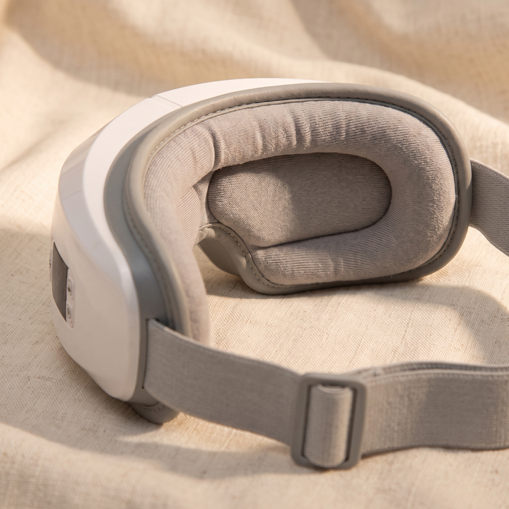 Sereva 4D Smart Eye Massager Heated Air Pressure Relaxation Mask with Bluetooth Music for Tired Eyes and Screen Fatigue