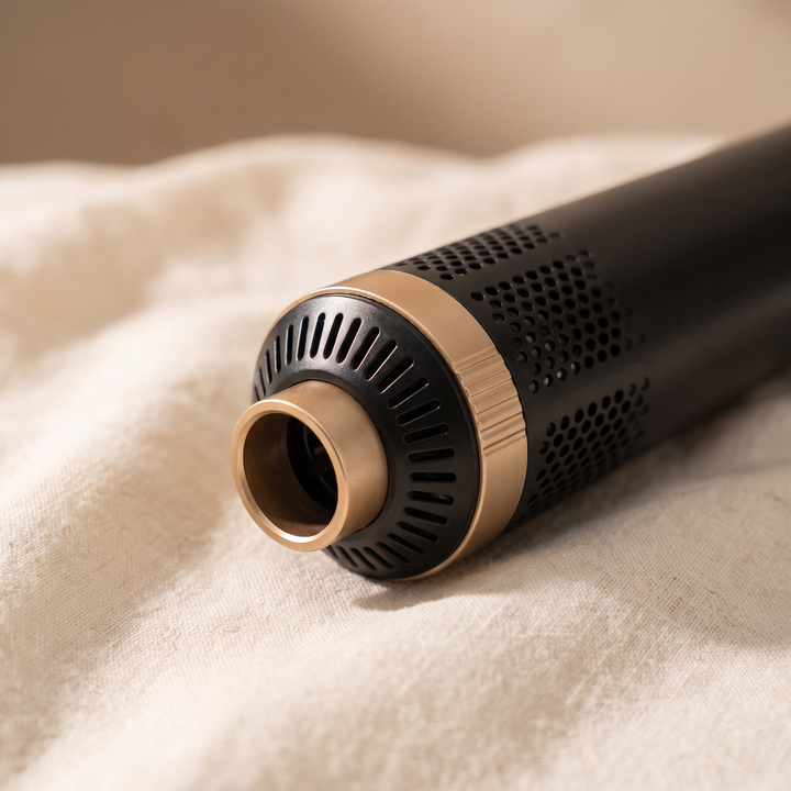 Amelie 5 in 1 Air Wrap Styler Ionic Blow Dryer Brush Set with Curling Barrels for Effortless Waves and Volume
